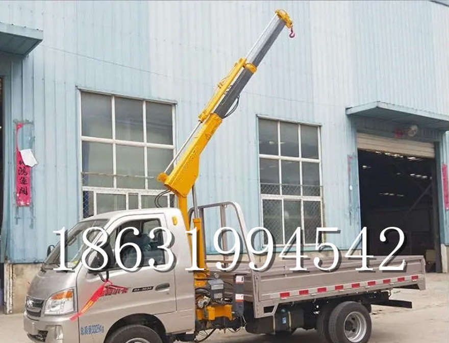 同心县车载吊机12/24V车载吊船用吊水泥移动仓库小型搬运车载吊机
